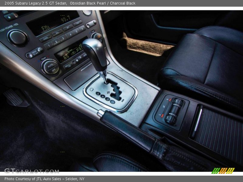 Obsidian Black Pearl / Charcoal Black 2005 Subaru Legacy 2.5 GT Sedan