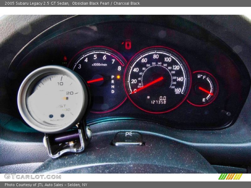 Obsidian Black Pearl / Charcoal Black 2005 Subaru Legacy 2.5 GT Sedan