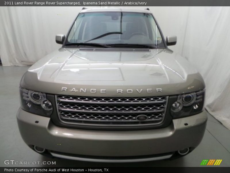 Ipanema Sand Metallic / Arabica/Ivory 2011 Land Rover Range Rover Supercharged