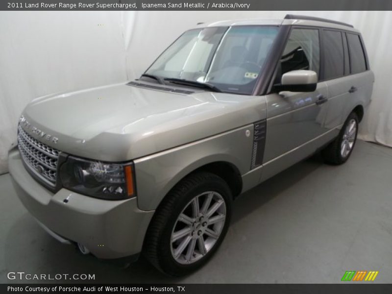 Ipanema Sand Metallic / Arabica/Ivory 2011 Land Rover Range Rover Supercharged