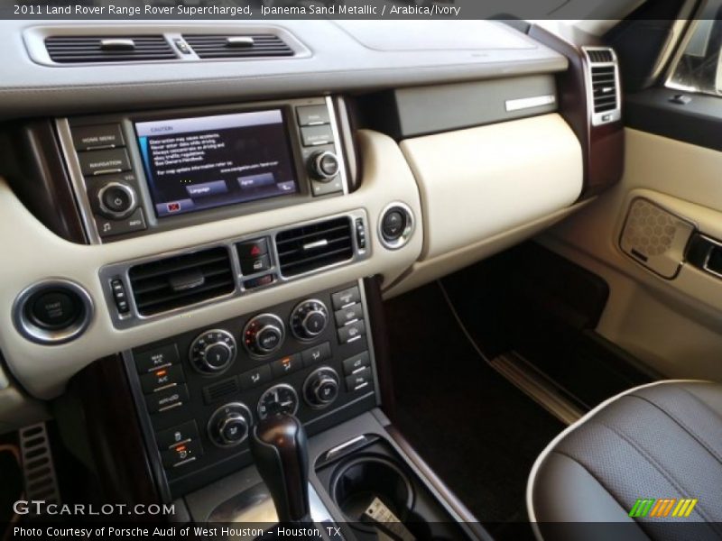 Ipanema Sand Metallic / Arabica/Ivory 2011 Land Rover Range Rover Supercharged