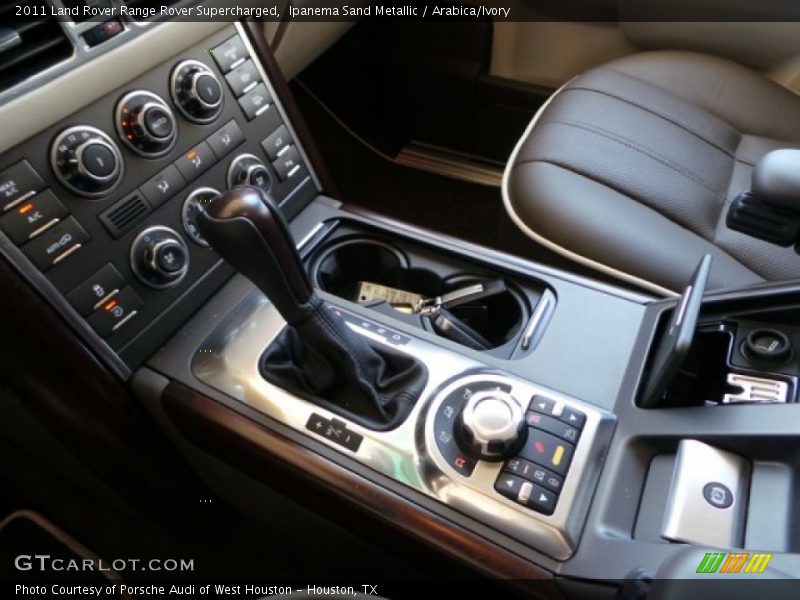 Ipanema Sand Metallic / Arabica/Ivory 2011 Land Rover Range Rover Supercharged