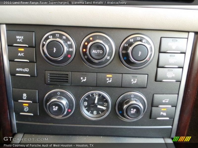 Ipanema Sand Metallic / Arabica/Ivory 2011 Land Rover Range Rover Supercharged