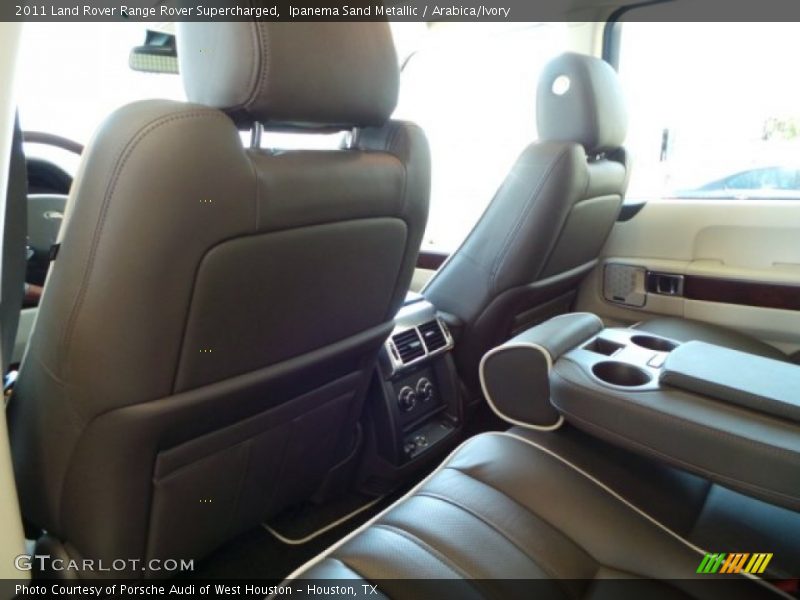 Ipanema Sand Metallic / Arabica/Ivory 2011 Land Rover Range Rover Supercharged