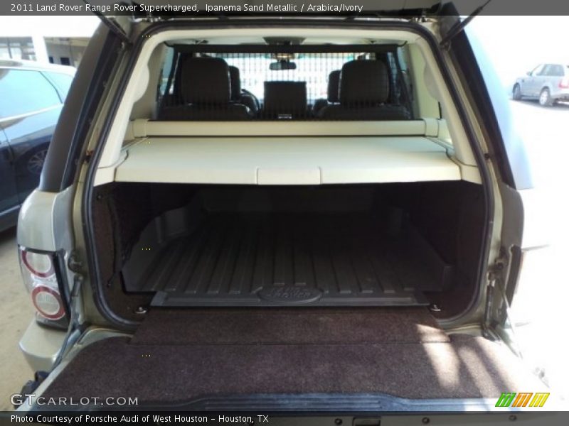 Ipanema Sand Metallic / Arabica/Ivory 2011 Land Rover Range Rover Supercharged