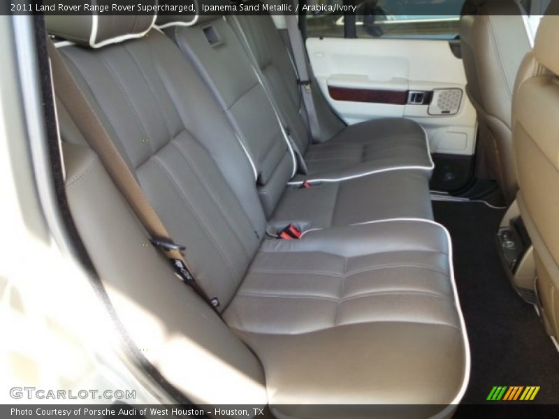 Ipanema Sand Metallic / Arabica/Ivory 2011 Land Rover Range Rover Supercharged