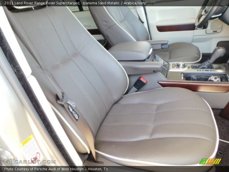 Ipanema Sand Metallic / Arabica/Ivory 2011 Land Rover Range Rover Supercharged