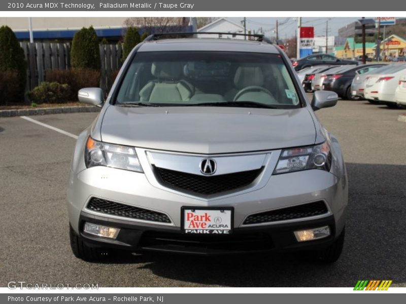 Palladium Metallic / Taupe Gray 2010 Acura MDX Technology