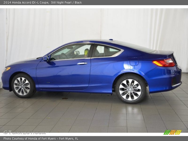 Still Night Pearl / Black 2014 Honda Accord EX-L Coupe