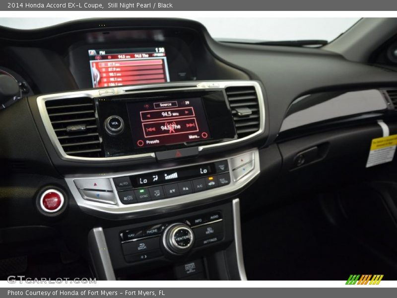 Still Night Pearl / Black 2014 Honda Accord EX-L Coupe