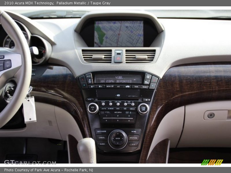 Palladium Metallic / Taupe Gray 2010 Acura MDX Technology