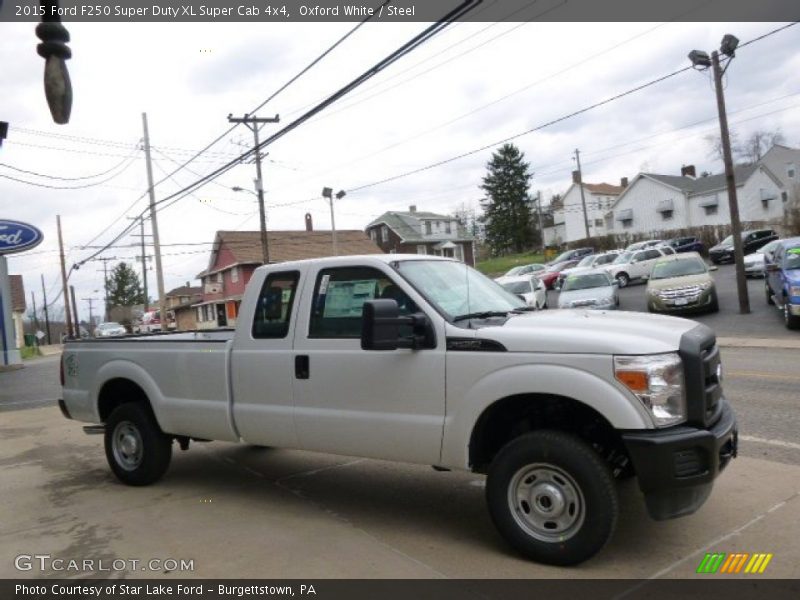  2015 F250 Super Duty XL Super Cab 4x4 Oxford White