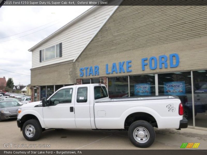 Oxford White / Steel 2015 Ford F250 Super Duty XL Super Cab 4x4