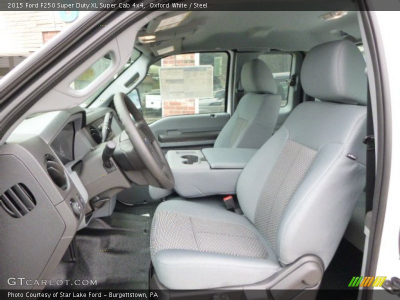 Front Seat of 2015 F250 Super Duty XL Super Cab 4x4