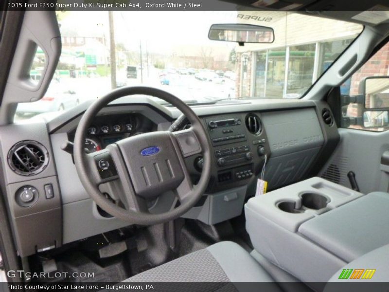 Steel Interior - 2015 F250 Super Duty XL Super Cab 4x4 