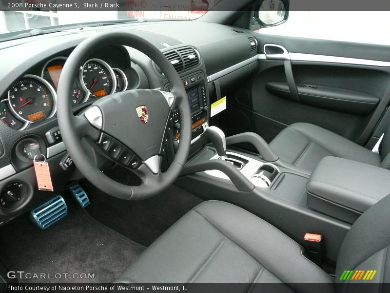 Black / Black 2008 Porsche Cayenne S