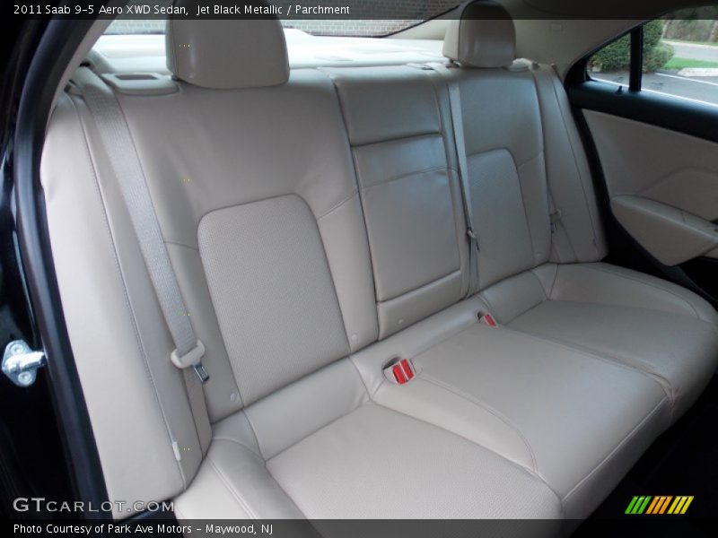 Jet Black Metallic / Parchment 2011 Saab 9-5 Aero XWD Sedan