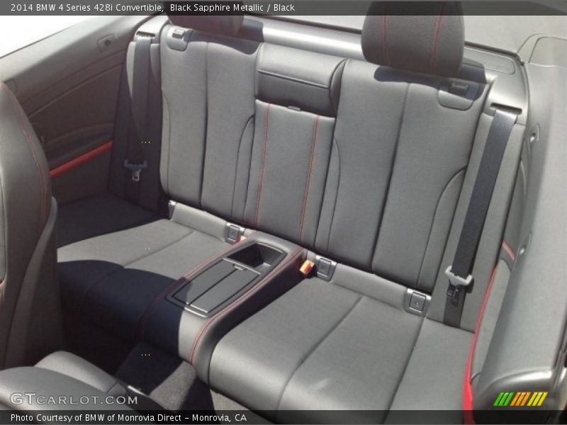 Rear Seat of 2014 4 Series 428i Convertible