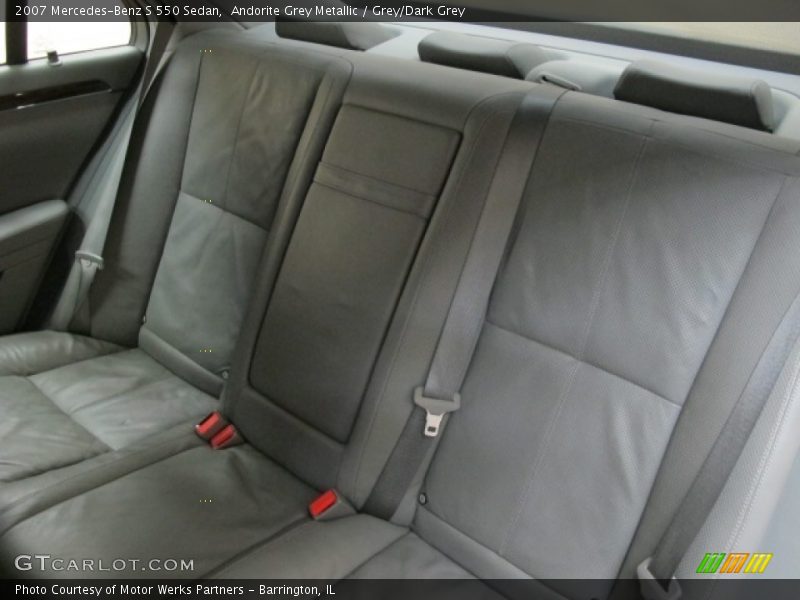 Andorite Grey Metallic / Grey/Dark Grey 2007 Mercedes-Benz S 550 Sedan