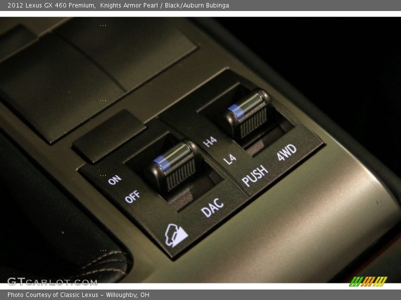 Knights Armor Pearl / Black/Auburn Bubinga 2012 Lexus GX 460 Premium