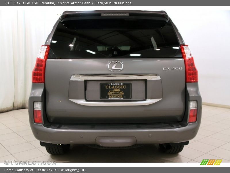 Knights Armor Pearl / Black/Auburn Bubinga 2012 Lexus GX 460 Premium