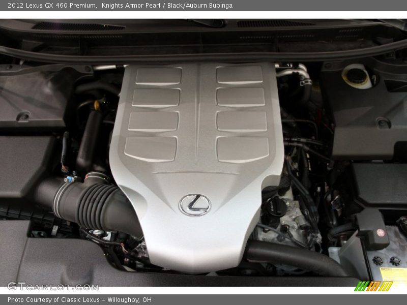Knights Armor Pearl / Black/Auburn Bubinga 2012 Lexus GX 460 Premium