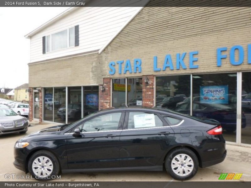 Dark Side / Earth Gray 2014 Ford Fusion S