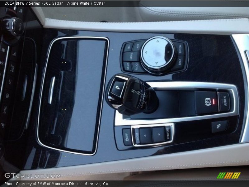 Alpine White / Oyster 2014 BMW 7 Series 750Li Sedan