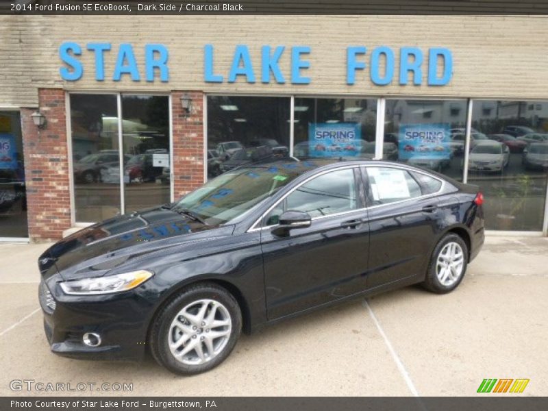 Dark Side / Charcoal Black 2014 Ford Fusion SE EcoBoost