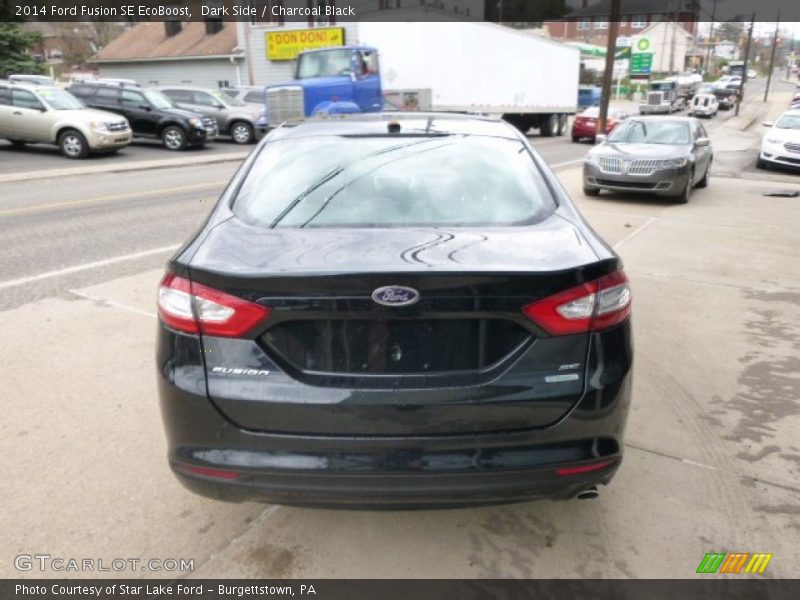 Dark Side / Charcoal Black 2014 Ford Fusion SE EcoBoost