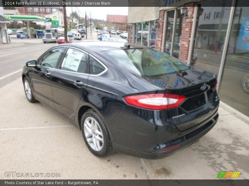 Dark Side / Charcoal Black 2014 Ford Fusion SE EcoBoost
