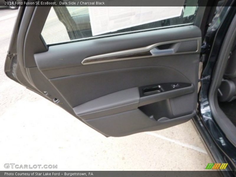 Dark Side / Charcoal Black 2014 Ford Fusion SE EcoBoost