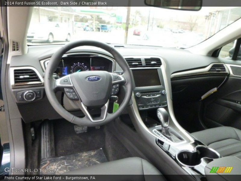 Dark Side / Charcoal Black 2014 Ford Fusion SE EcoBoost
