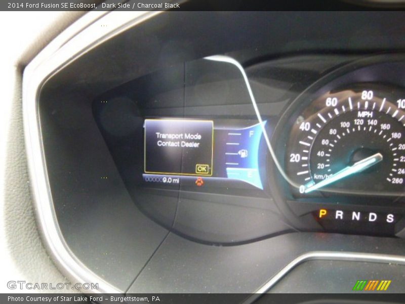 Dark Side / Charcoal Black 2014 Ford Fusion SE EcoBoost