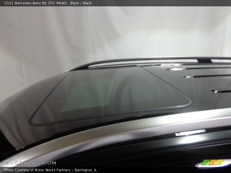 Black / Black 2012 Mercedes-Benz ML 350 4Matic