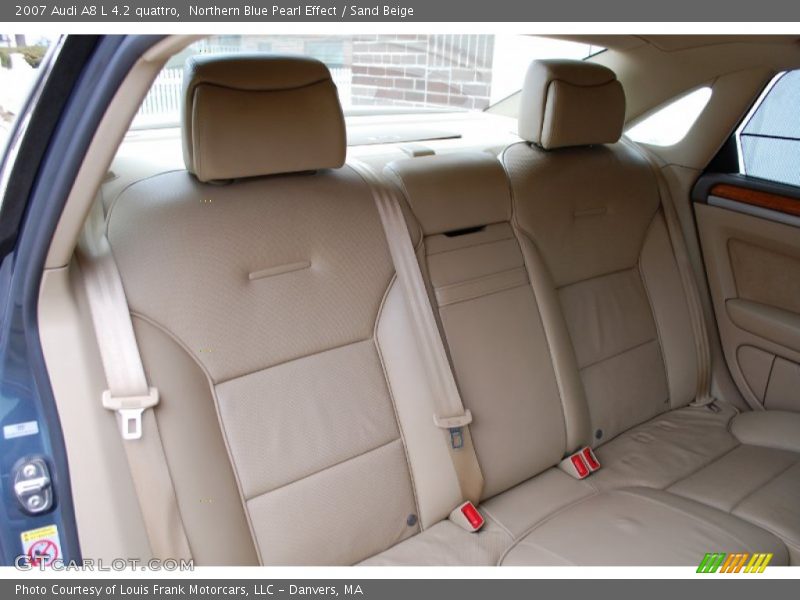 Northern Blue Pearl Effect / Sand Beige 2007 Audi A8 L 4.2 quattro