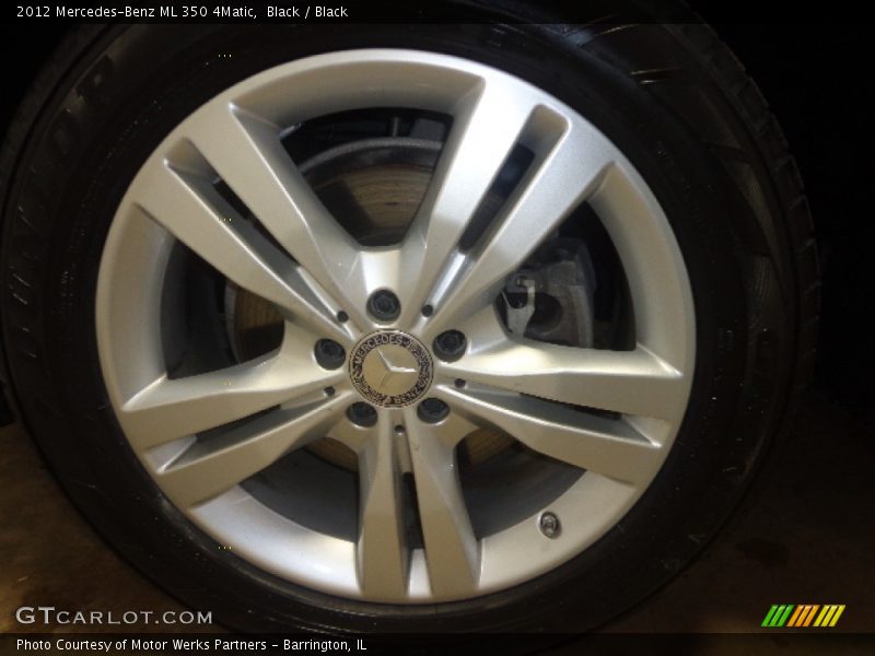 Black / Black 2012 Mercedes-Benz ML 350 4Matic