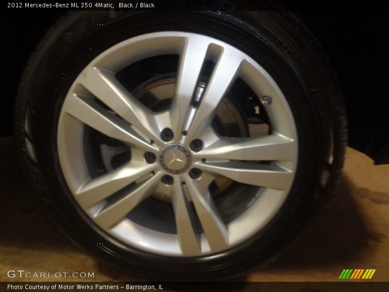 Black / Black 2012 Mercedes-Benz ML 350 4Matic