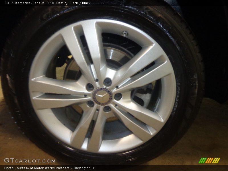 Black / Black 2012 Mercedes-Benz ML 350 4Matic