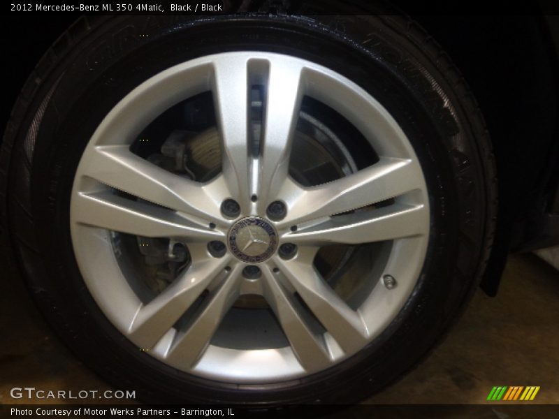 Black / Black 2012 Mercedes-Benz ML 350 4Matic