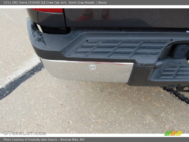 Storm Gray Metallic / Ebony 2011 GMC Sierra 2500HD SLE Crew Cab 4x4