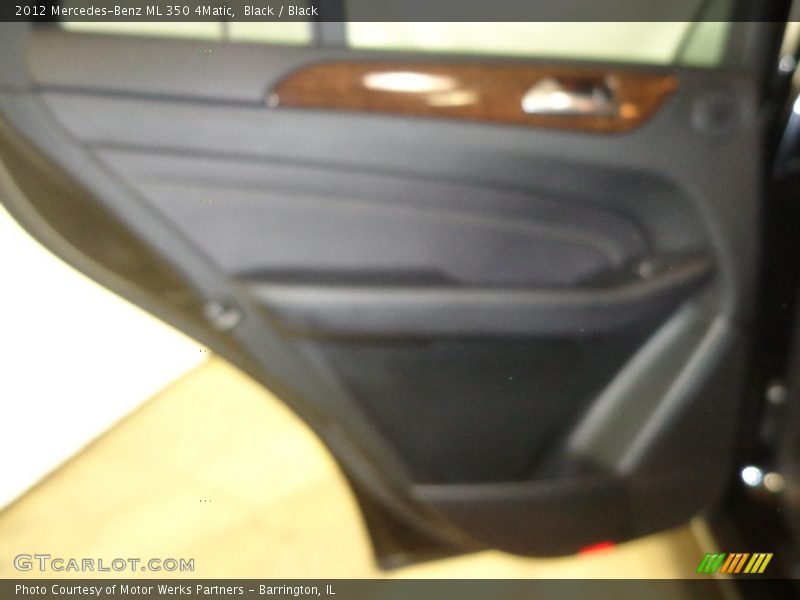 Black / Black 2012 Mercedes-Benz ML 350 4Matic