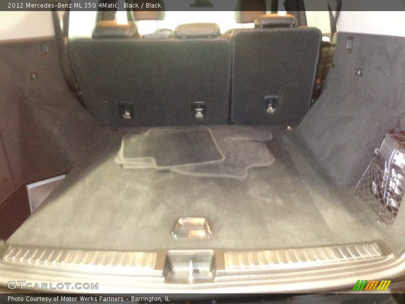 Black / Black 2012 Mercedes-Benz ML 350 4Matic