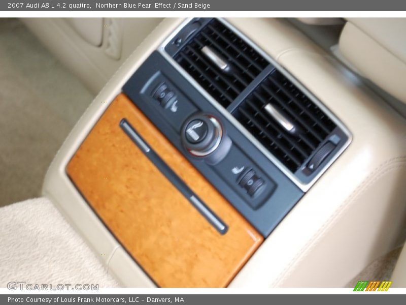 Northern Blue Pearl Effect / Sand Beige 2007 Audi A8 L 4.2 quattro