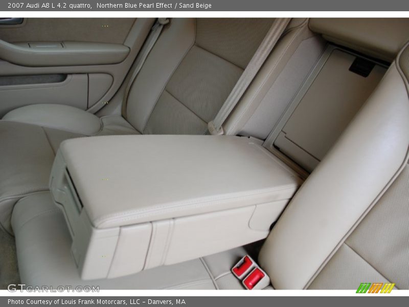 Northern Blue Pearl Effect / Sand Beige 2007 Audi A8 L 4.2 quattro