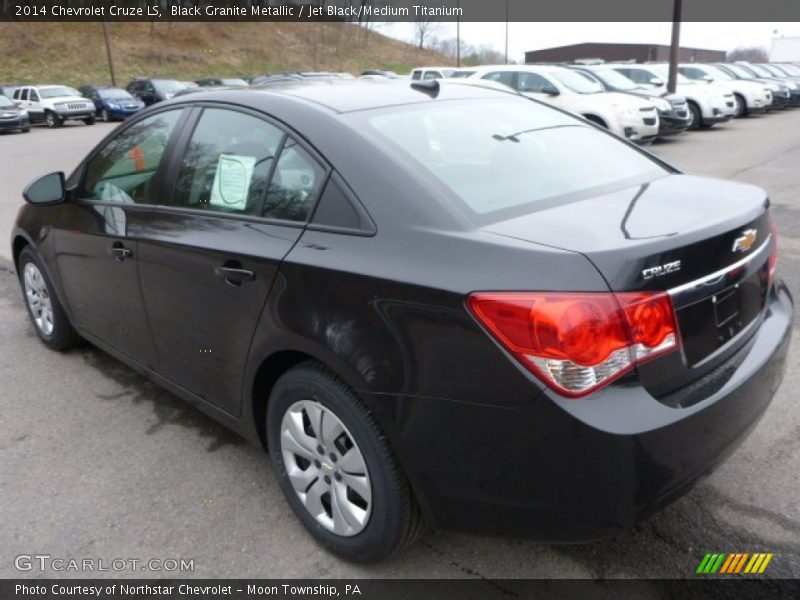 Black Granite Metallic / Jet Black/Medium Titanium 2014 Chevrolet Cruze LS