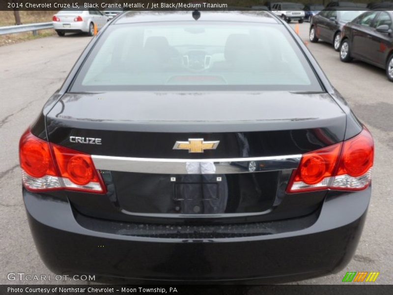 Black Granite Metallic / Jet Black/Medium Titanium 2014 Chevrolet Cruze LS