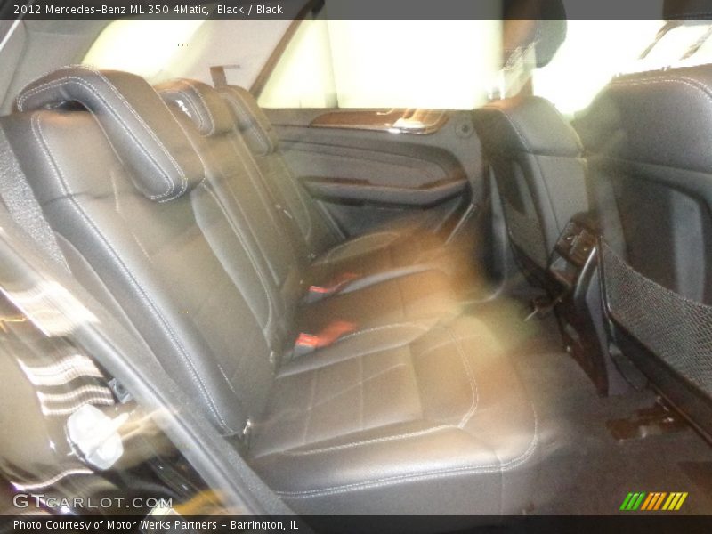 Black / Black 2012 Mercedes-Benz ML 350 4Matic
