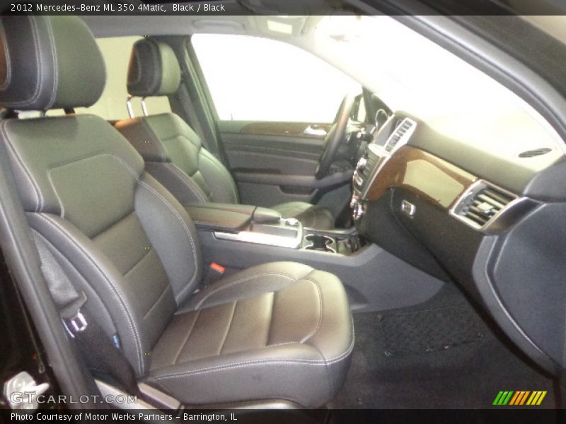 Black / Black 2012 Mercedes-Benz ML 350 4Matic