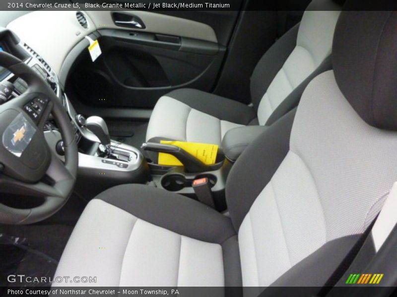 Black Granite Metallic / Jet Black/Medium Titanium 2014 Chevrolet Cruze LS